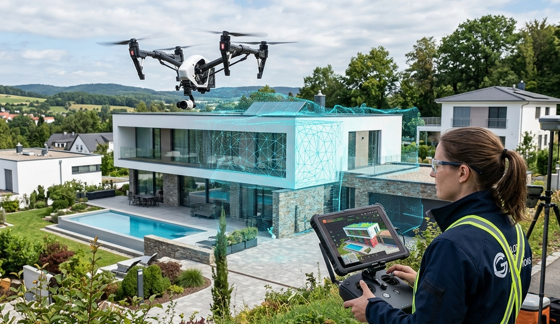 Drohnen und 3D-Modellierung in der Immobilienbewertung: Wie Technologie die Immobilienbranche revolutioniert