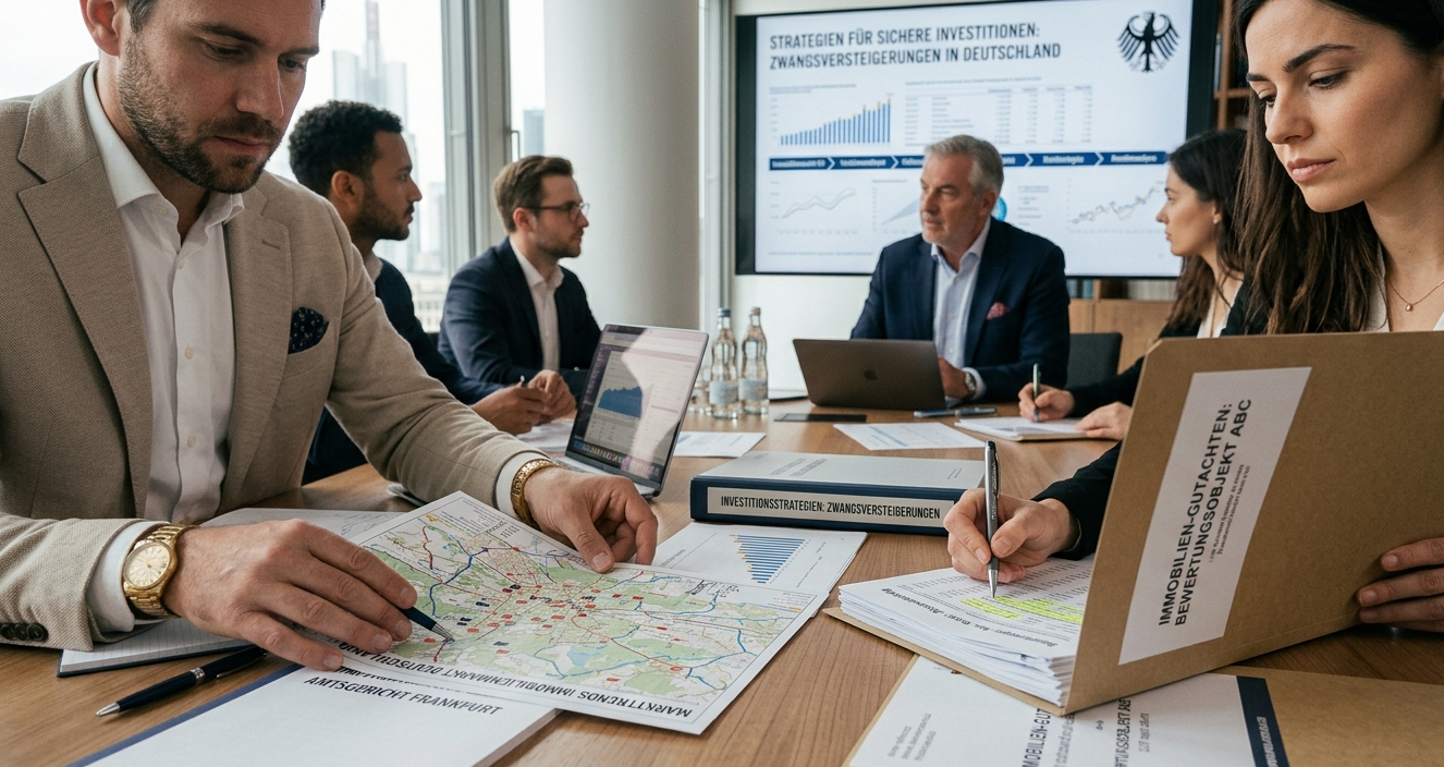 Markttrends und Immobilien-Gutachten: Wie Investoren bei Zwangsversteigerungen strategisch vorgehen